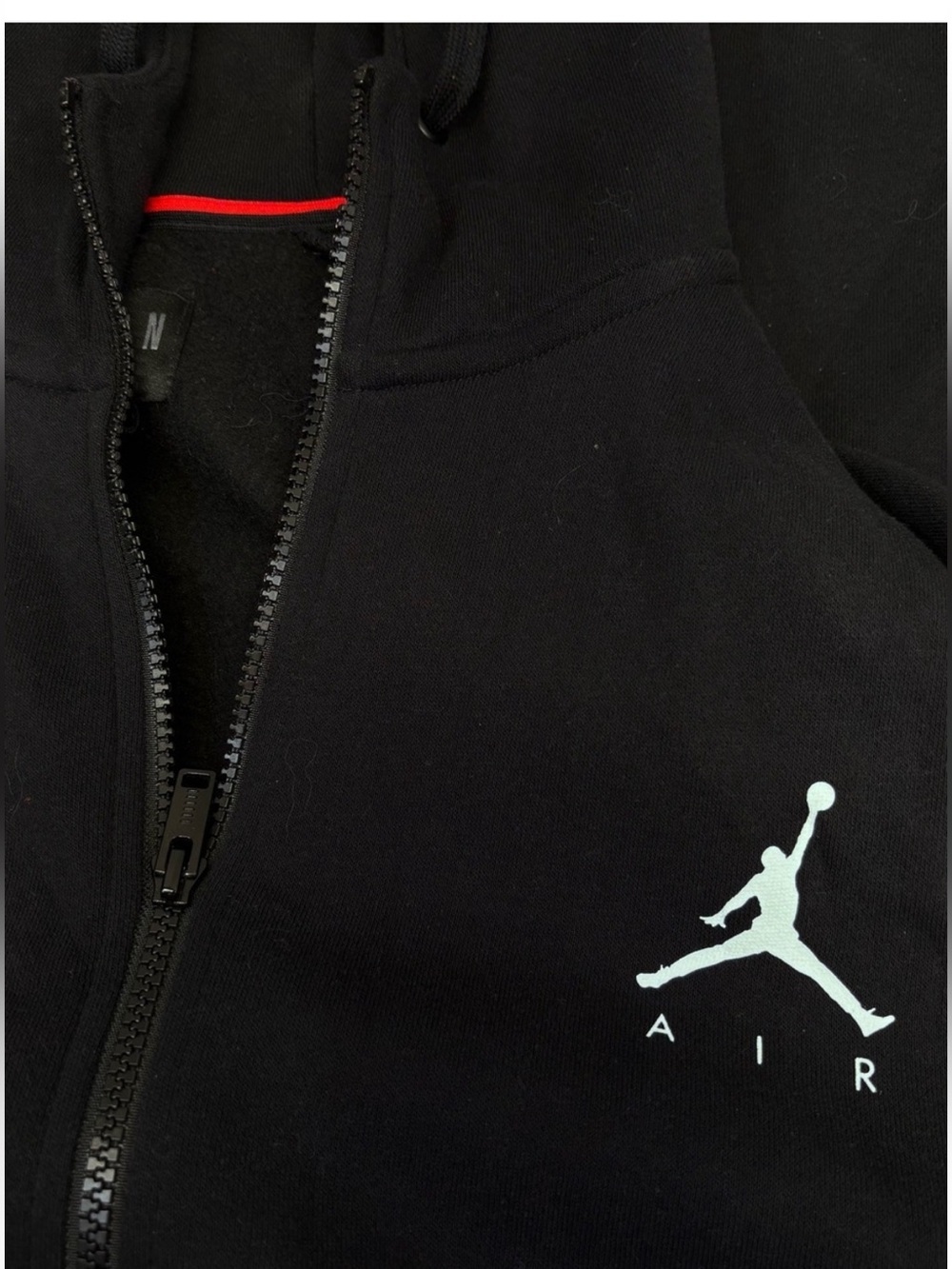 Jordan Jumpman Air Fleece
Full-Zip Hoodie Black Men's XL
Extra Length - Picture 3 of 3